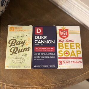 New...Duke Cannon Big Ass Brick Soap 10oz... 3 Bars
